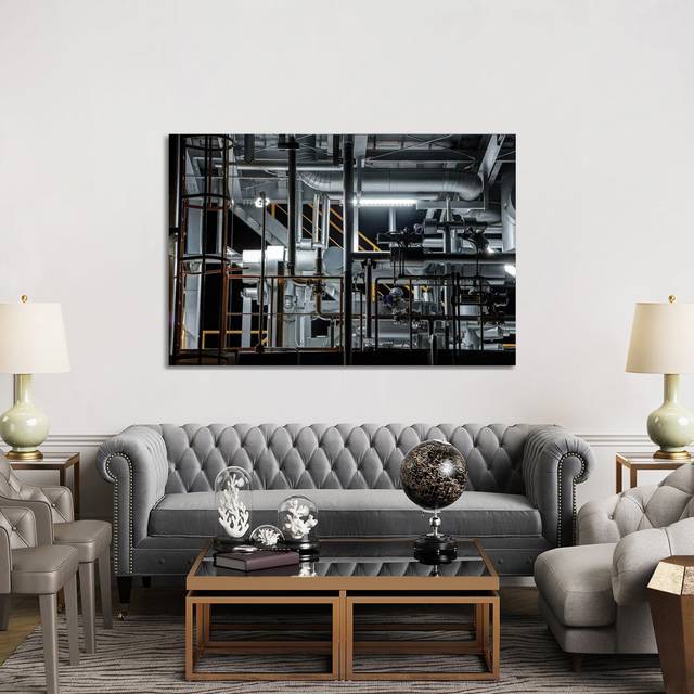 Plumbing by Tomoshi Hara - Wrapped Canvas Art Prints (152.5 cm H x 101.5 cm W)