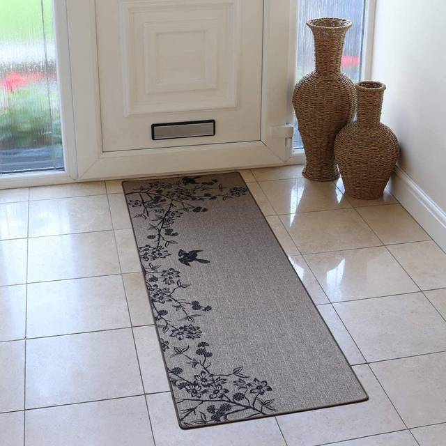 MantraRaj Latex Backed Machine Washable Runner Mat Doormat Suitable In Any Room In Your Home Or Office Indoor Outdoor Rubber Non-Slip Floor Door Mat |