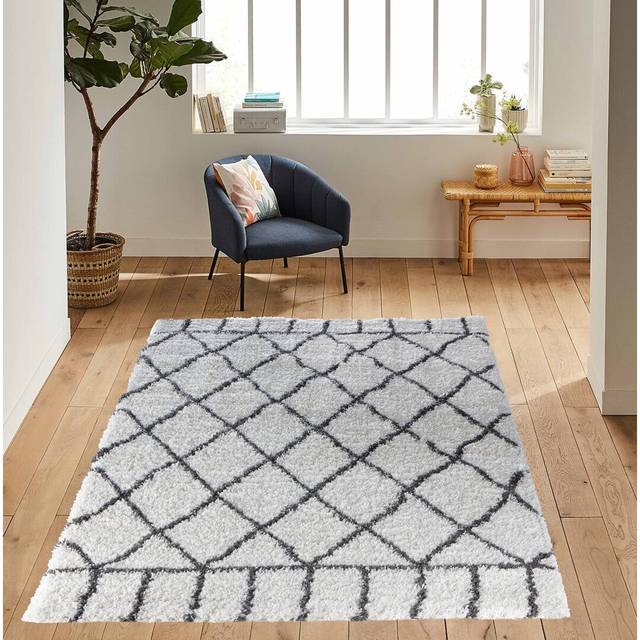 Toledo Shaggy Dark Cream Indoor/Outdoor Rug - DARK CREAM (Rectangle 160 x 230cm)