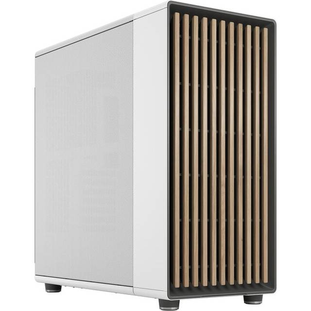 Fractal Design North XL Chalk White Mesh- three 140mm Aspect PWM fans included- Type C USB- EATX airflow full tower PC gaming case
