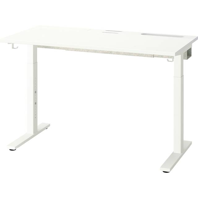 MITTZON skrivbord, vit, 120x60 cm