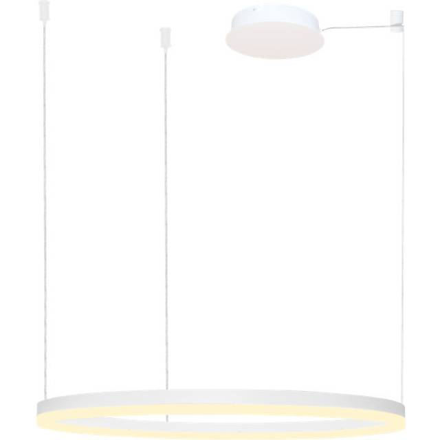 Crystal Modern Linear LED Pendant - Gold (4cm H X 100cm W X 100cm D)
