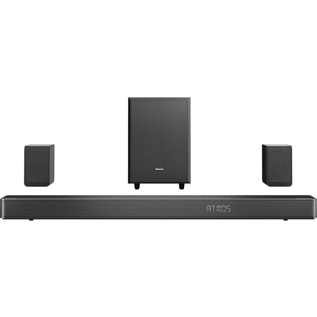 Hisense AX5125H 5.1.2 Channel Cinematic Soundbar with Wireless Subwoofer
