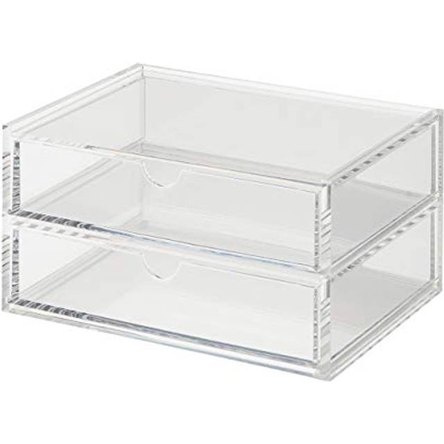 Stackable Acrylic 2 Drawer Box ‐ S
