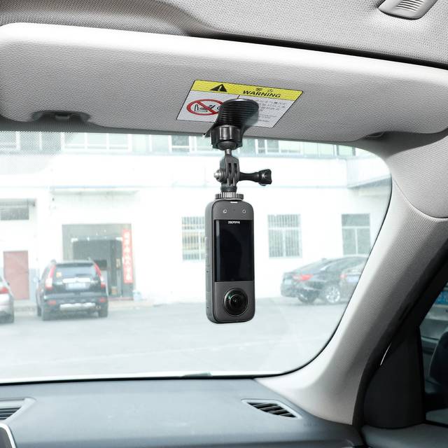 PellKing Car Sun Visor Mount VLOG/Video Holder for iPhone Samsung Cell Phone GoPro 13 12 10 9 8 7 6 Insta360 X4 X3 X2 X RS R AKASO DJI Osmo