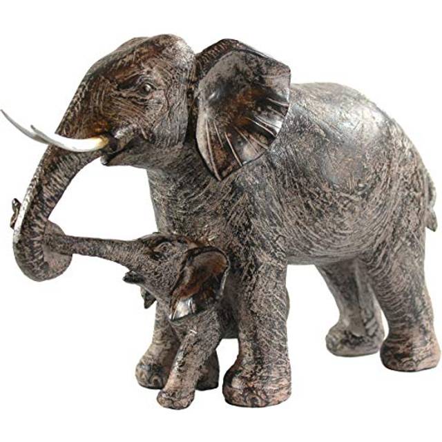 Seraphic Large Elephant Decor Gifts for Women  African Elephants Mothe