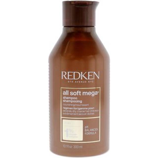 Redken All Soft Mega Shampoo For Unisex 10.1 oz Shampoo