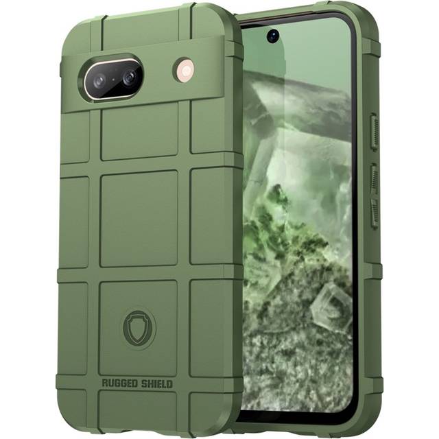 Google Pixel 8a Rugged Shield Series Tåligt Skal - Grön