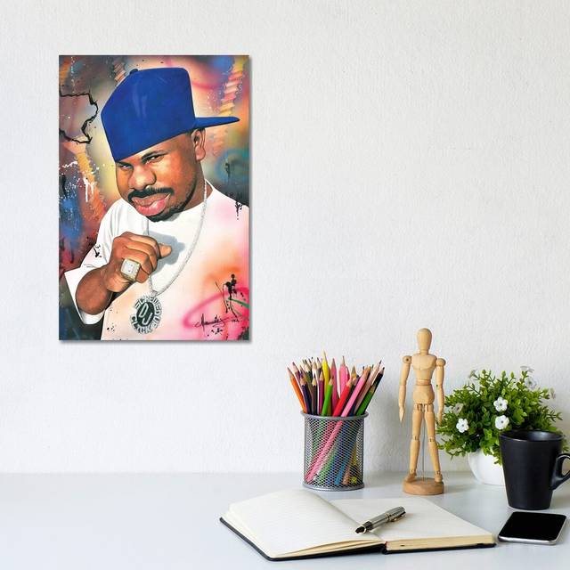 DJ Screw - Print on Canvas - Wrapped Canvas (20.32 cm H x 30.48 cm W)