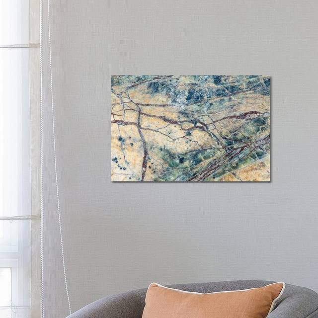 USA, California. Detail of Cut Slab of Marble Rock by Jaynes Gallery - Wrapped Canvas Art Prints (66.04cm H X 45.72cm W)