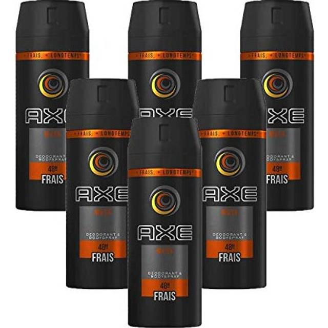 Deodorant Spray Musk 0% Aluminium Salts for All Day Good Feel, 150 ml â Pack of 6
