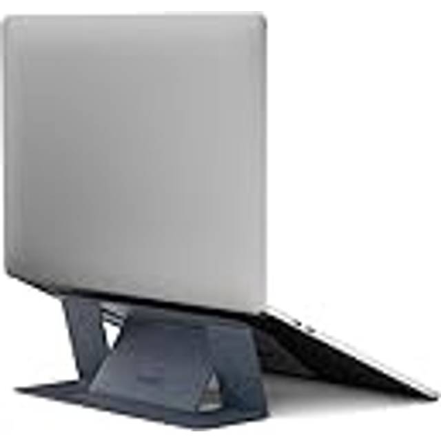 MOFT Laptopstativ, osynligt smalt justerbart laptopstativ för skrivbordet, bärbart stativ för bärbara datorer upp till 16 tum, rymdgrå