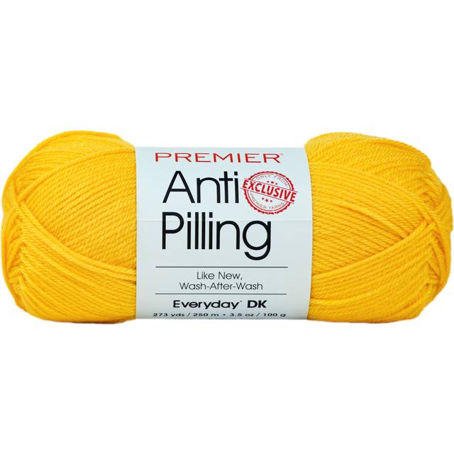 Premier Yarns Anti-Pilling Everyday DK Solids Yarn-Canary 1107-40