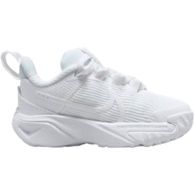 Nike Infant Star Runner 4 Shoes in White | Size 4.5 | Rubber