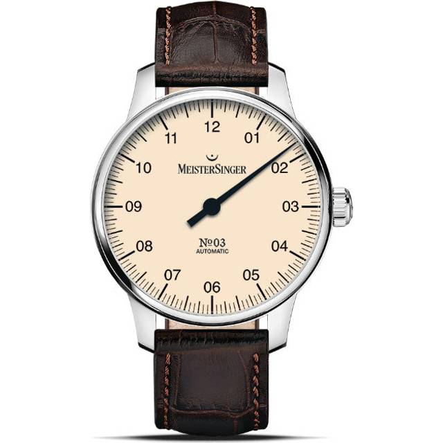 MeisterSinger N. 03 Ivory Watch