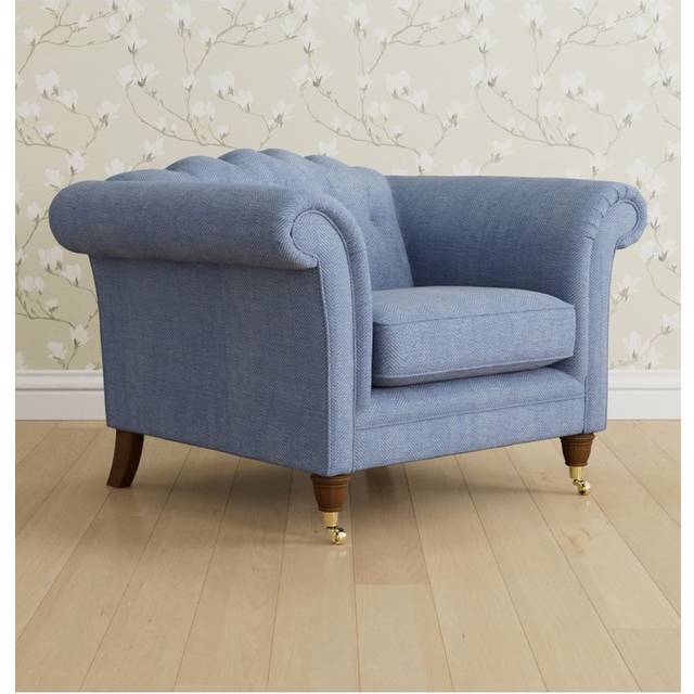 Laura Ashley Gloucester Armchair, Teak Leg