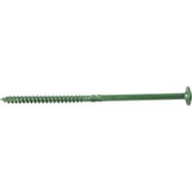 Wickes Timber Drive Washer Head Screws - 7 x 200mm - Pack of 25 - Green