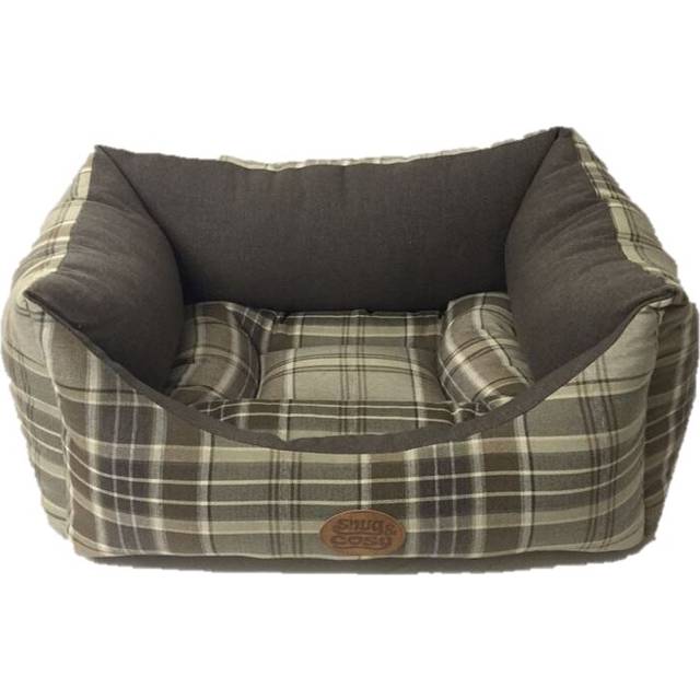 Aramis Dog Bed in Green (14 cm H x 42 cm W x 32 cm D)