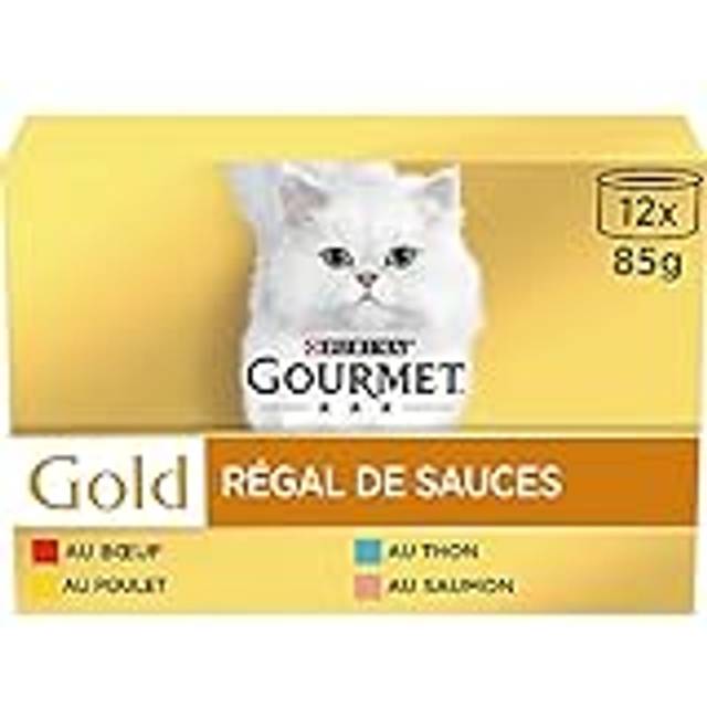 Gourmet Gold saftig-fina strimlor 12 x 85 g - Kycklingvarianter
