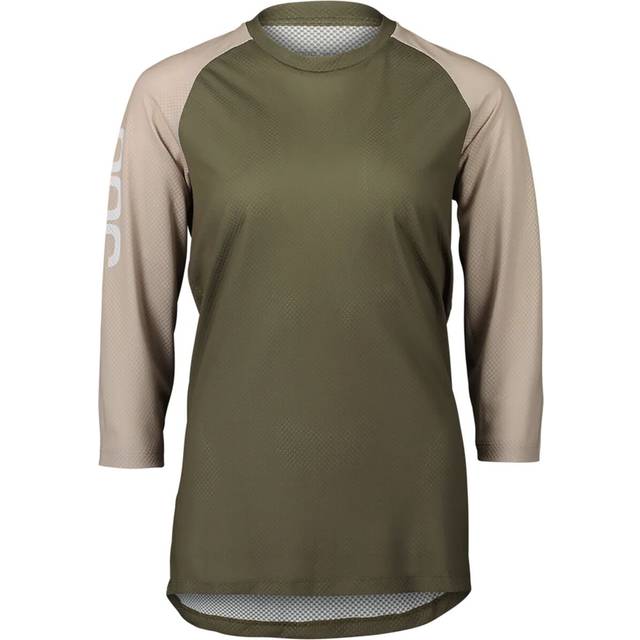MTB Pure 3/4 Jersey Dam, S, Epidote Green/Light Sandstone Beige