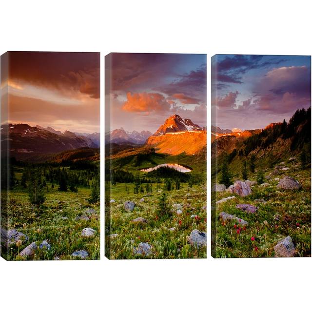 &#39;Emerging Glory&#39; Photograph Multi-Piece Image on Wrapped Canvas (101.6cm H x 152.4cm W x 3.81cm D)