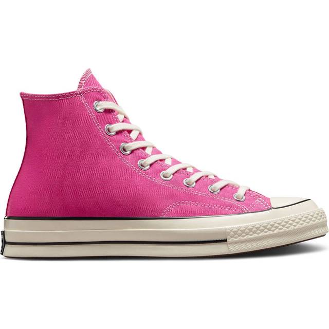 Converse chuck 70 hi unisex casual trainers in pink