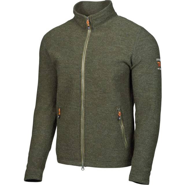 Ivanhoe of Sweden Louie Full Zip Uldjakke olivengrøn