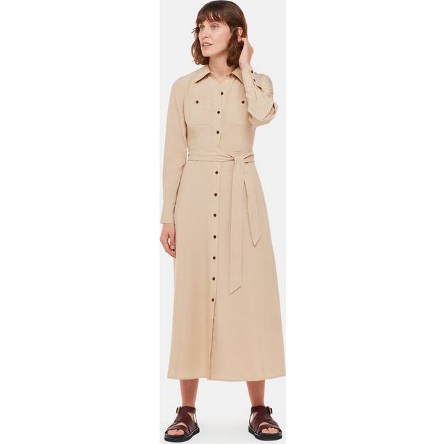 Whistles Estella Shirt Midi Dress
