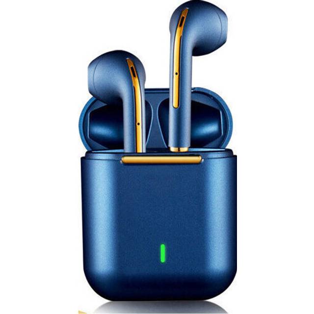 (a-blue) TWS J18 Handfree Bluetooth Headphones Wireless Sports Earphones Stereo Earbuds Gaming Headsets For Iphone Xiaomi Samsung Huawei