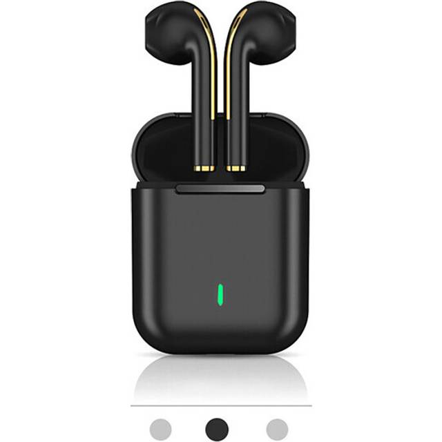(a-black) TWS J18 Handfree Bluetooth Headphones Wireless Sports Earphones Stereo Earbuds Gaming Headsets For Iphone Xiaomi Samsung Huawei