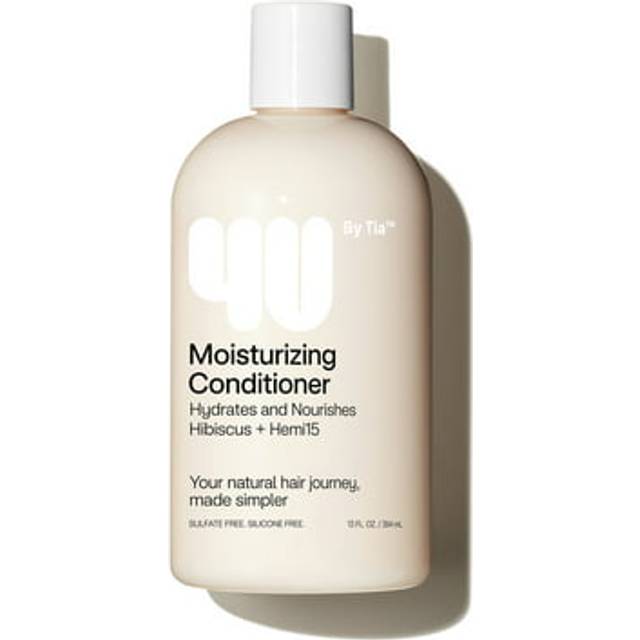 4U by Tia Moisturizing Conditioner for Curly Hair - Nourishing  coily  kinky and curly hair conditioner - Formula Made from Hemi15 & Hibiscus - Condit