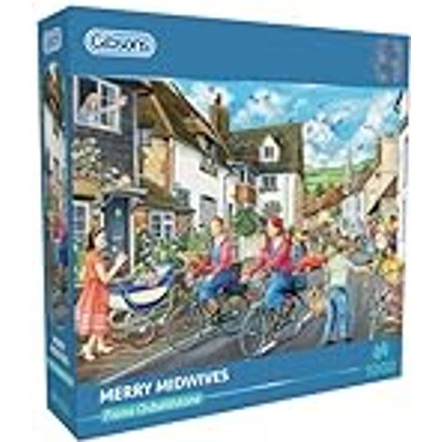 Gibsons Merry Midwives 1000 Piece Puzzle In Multi