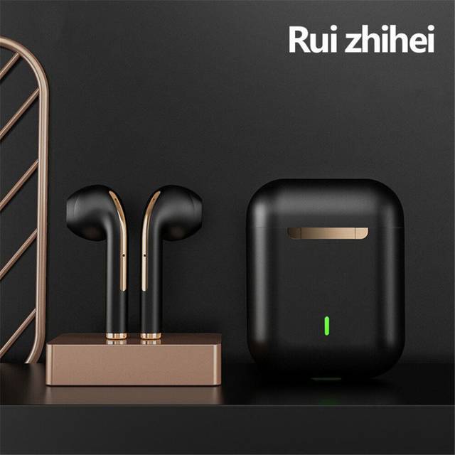 (a-02) For Xiaomi J18 Bluetooth Earbuds True Wireless Earphone Noise Cancelling Headset Stereo In-Ear Handsfree Mic Business Headphone