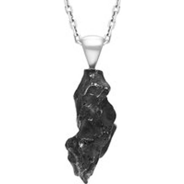 Sterling Silver Meteorite Unique Necklace D