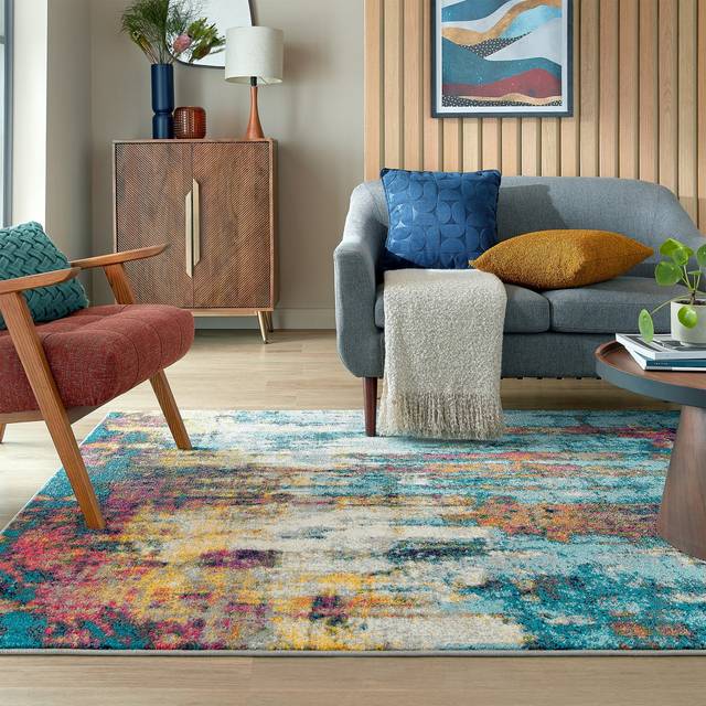 Abstraction Rug - Multicolor
