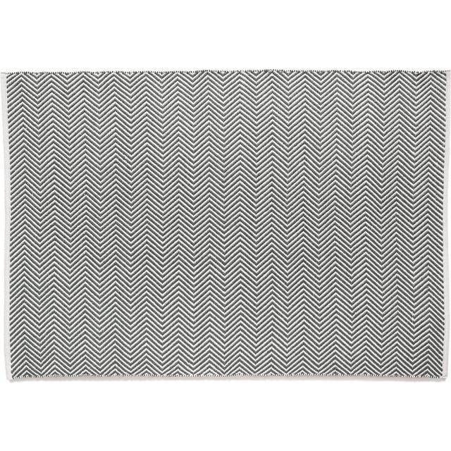 Hug Rug Warm Grey Woven Herringbone Rug 160 x 230cm