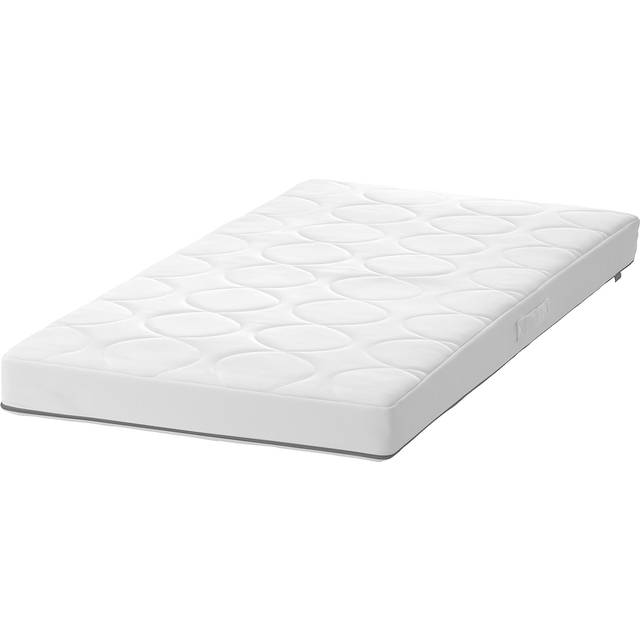 JÄTTETRÖTT Pocketresårmadrass för spjälsäng, vit, 60x120x11 cm