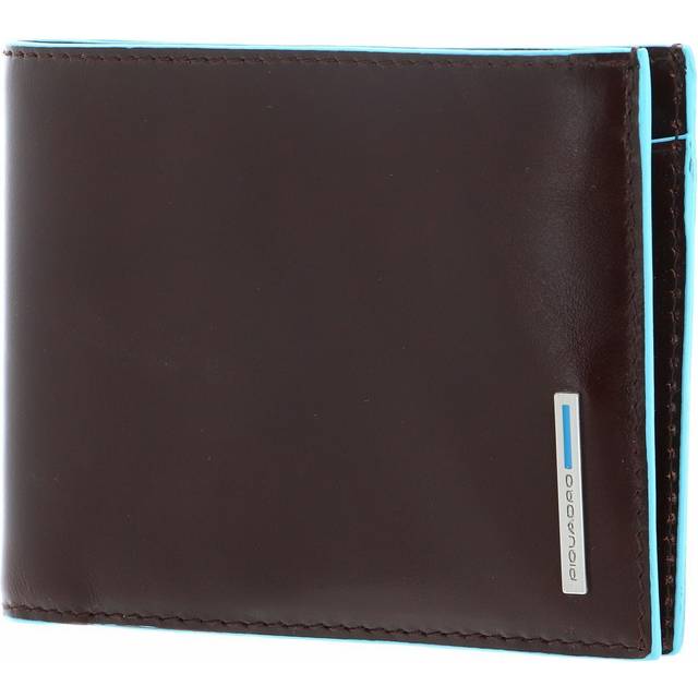 Piquadro Blue Square RFID Credit card holder mahogany