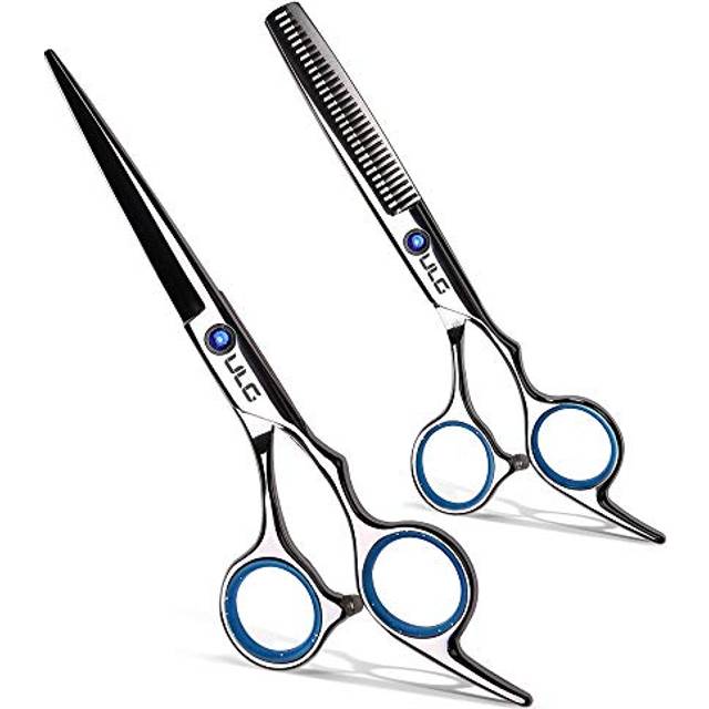 Hair Cutting Scissors Thinning Teeth Shears Set ULG Professional Barber Hairdressing Texturizing Salon Razor Edge Scissor Japanese Stainless Stee