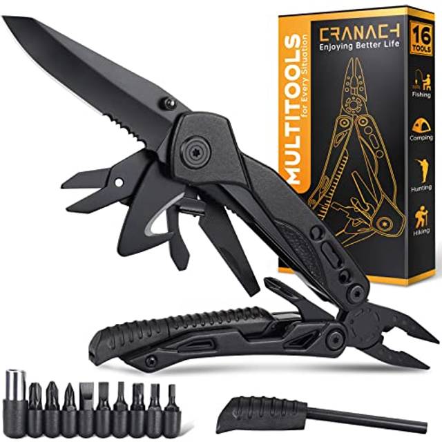 13 in 1 Multitool EDC Folding Knife Kit Survival Tools Camping Accessories Christmas Gifts Tool for Men