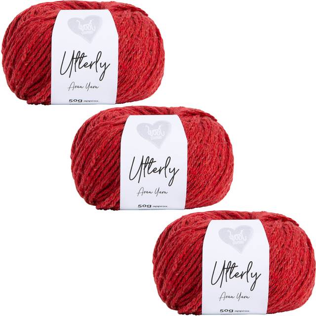 Wool Couture Utterly Aran Yarn - Red