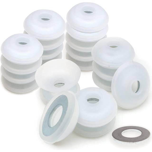 The Beadsmith Bob-EEZ Cord Management - No-Tangle Thread Bobbins with 24 Gram Weights - 1-7/8   Bag of 25 Pieces - Storage Organization - Jewelry Tool