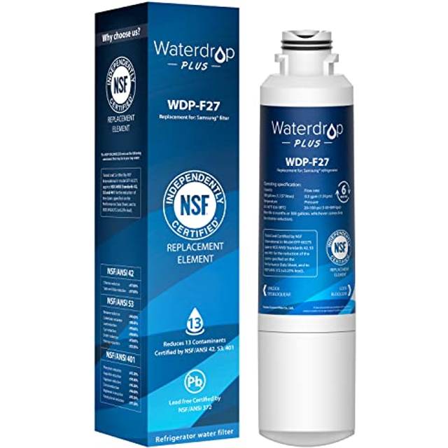 Waterdrop Plus DA29-00020B ?????? ?????? ?????????????????? Water Filter  Reduce ????????/????????  Replacement for Samsung? Water Filter HAF-CIN  HDX