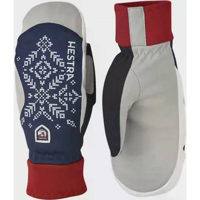 Hestra - Women's XC Primaloft  Mitt - Gloves size 5, grey
