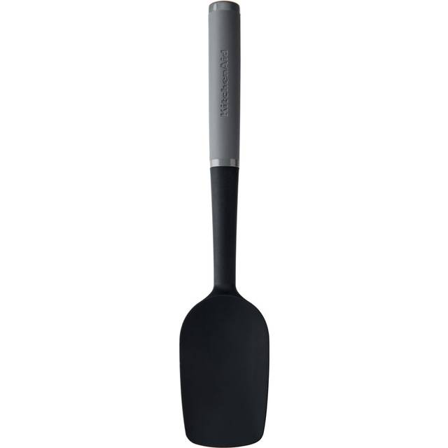 Soft Grip Spoon Spatula - Charcoal Grey - Dark Grey - One Size