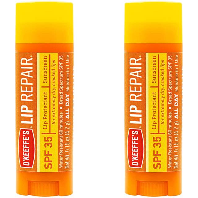 O'Keeffe's Lip Repair SPF 35 Lip Balm  (Pack of 2)