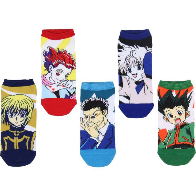 Bioworld Hunter x Hunter Socks Adult Characters Anime No Show Low Cut