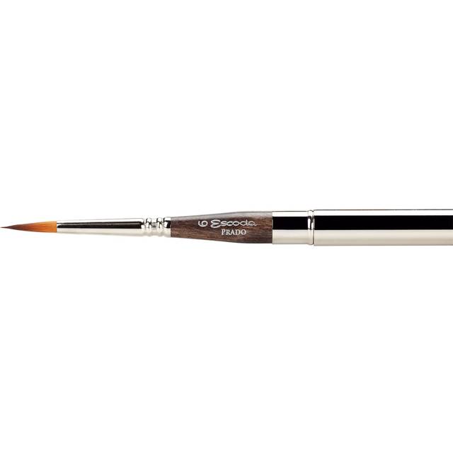 Speedball Art Products Escoda Prado Series Artist Watercolor & Acrylic Short Handle Travel Paint Brush  Size 6  Synthetic Sable