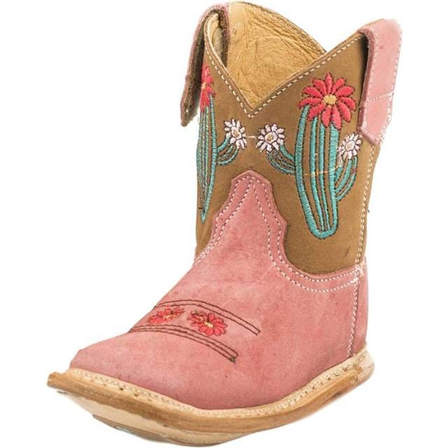 Roper Infants Cowbabies Cactus Boot  Tan  2