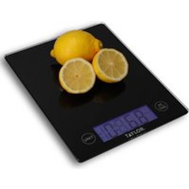 Dual Glass Kitchen Scale, 5kg / 5000ml, Black - One Size